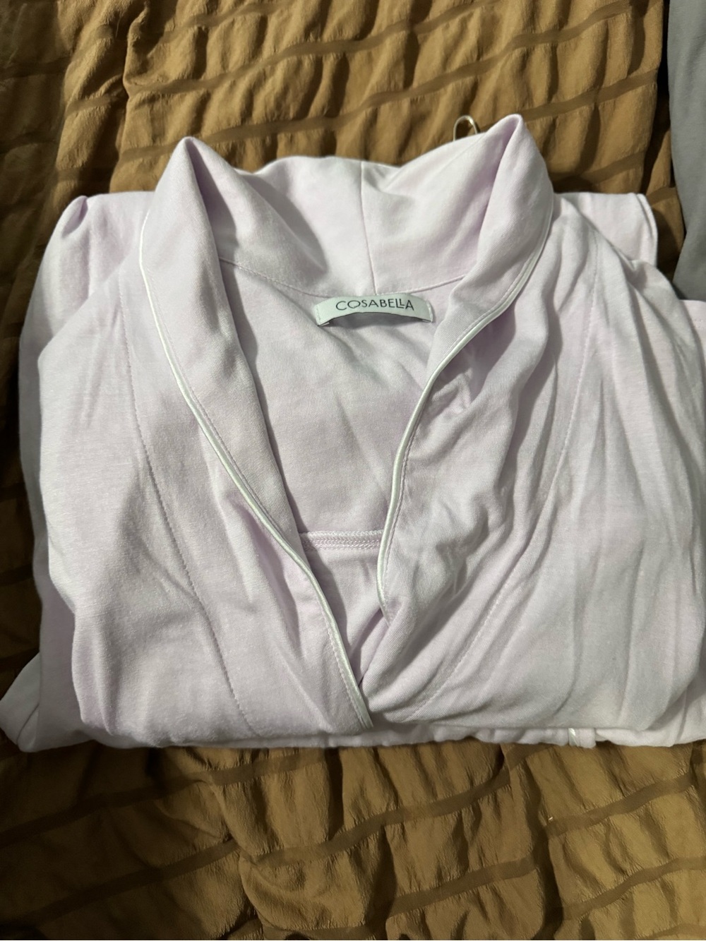 Cosabella Pale Lavender pants pj set